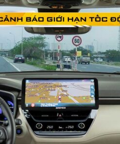 Cảnh báo giới hạn tốc độ trên Màn Hình Android Ô Tô Zestech MLK Toyota Cross