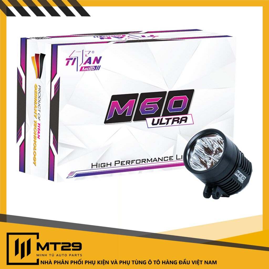 ĐÈN TRỢ SÁNG TITAN MOTO M60 ULTRA 14 2 6