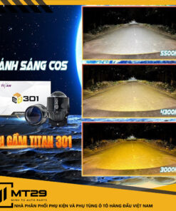 Bi Gầm Titan 301 - 3 Nhiệt Màu 6 Ánh sáng COS Bi Gầm Titan 301