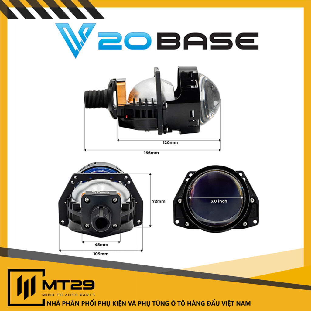 Bi Led X-Light V20 Base 2024 13 4 8