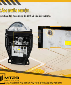 Tích hợp công nghệ “Cảm biến nhiệt” đảm bảo sự ổn định và kéo dài tuổi thọ cho đèn