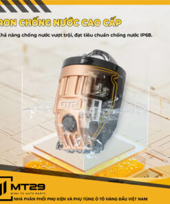 Bi gầm GTR G1 Turbo đạt tiêu chuẩn chống nước IP68