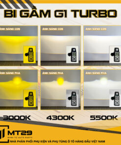 Bi gầm GTR G1 Turbo có 3 phiên bản nhiệt màu