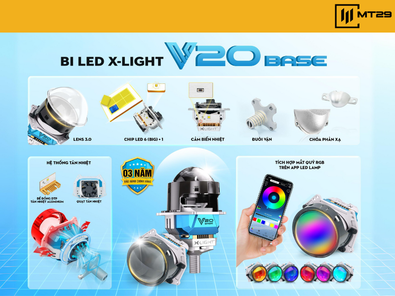 BI LED X_LIGHT V20 BASE 2025 2 V20 Base RGB