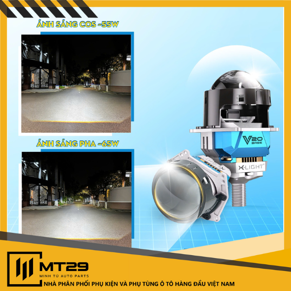 BI LED X_LIGHT V20 BASE 2025 15 Ánh sáng đột phá
