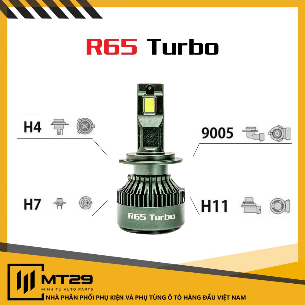 BÓNG LED REDLIGHTING R65 TURBO 13 bóng led r65 turbo