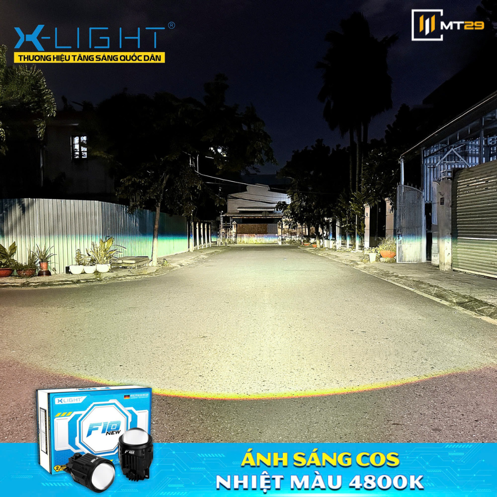 X-LIGHT F10 NEW 2025 10 Ánh sáng Cos X-Light F10 New 2025