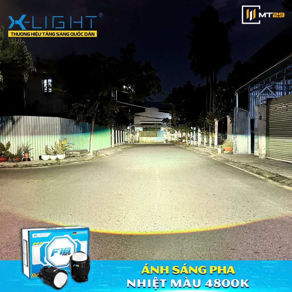 X-LIGHT F10 NEW 2025 11 Ánh sáng Pha X-Light F10 New 2025