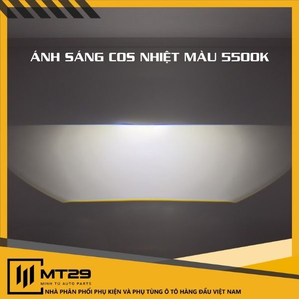 Ánh sáng cos nhiệt màu 5500K bi led Ánh sáng của X-Light F10 2.0 NEW