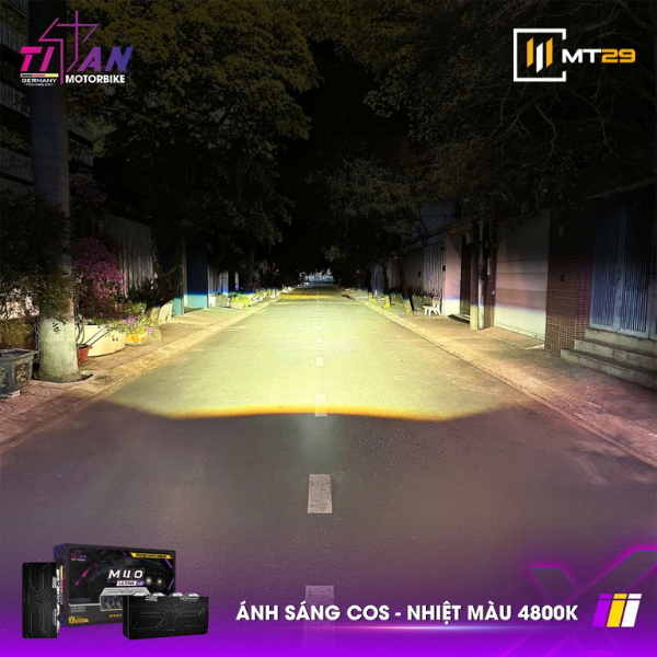 ĐÈN TRỢ SÁNG TITAN M40 ULTRA V2 15 MT29 trợ sáng M40 Ultra V2 9