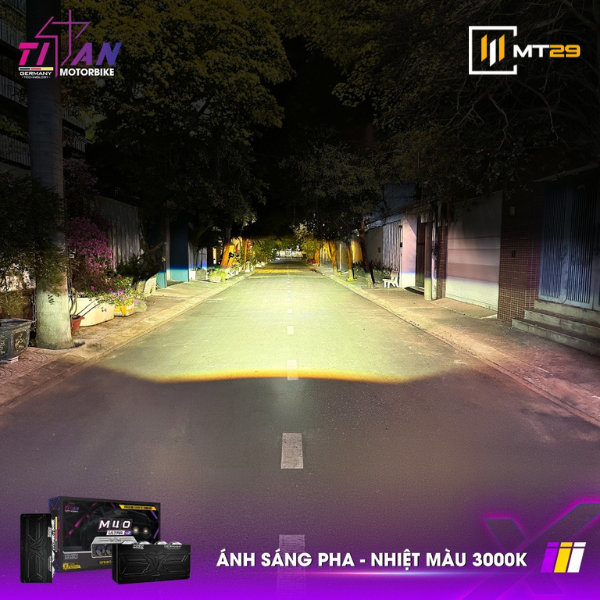 ĐÈN TRỢ SÁNG TITAN M40 ULTRA V2 18 MT29 trợ sáng M40 Ultra V2 12
