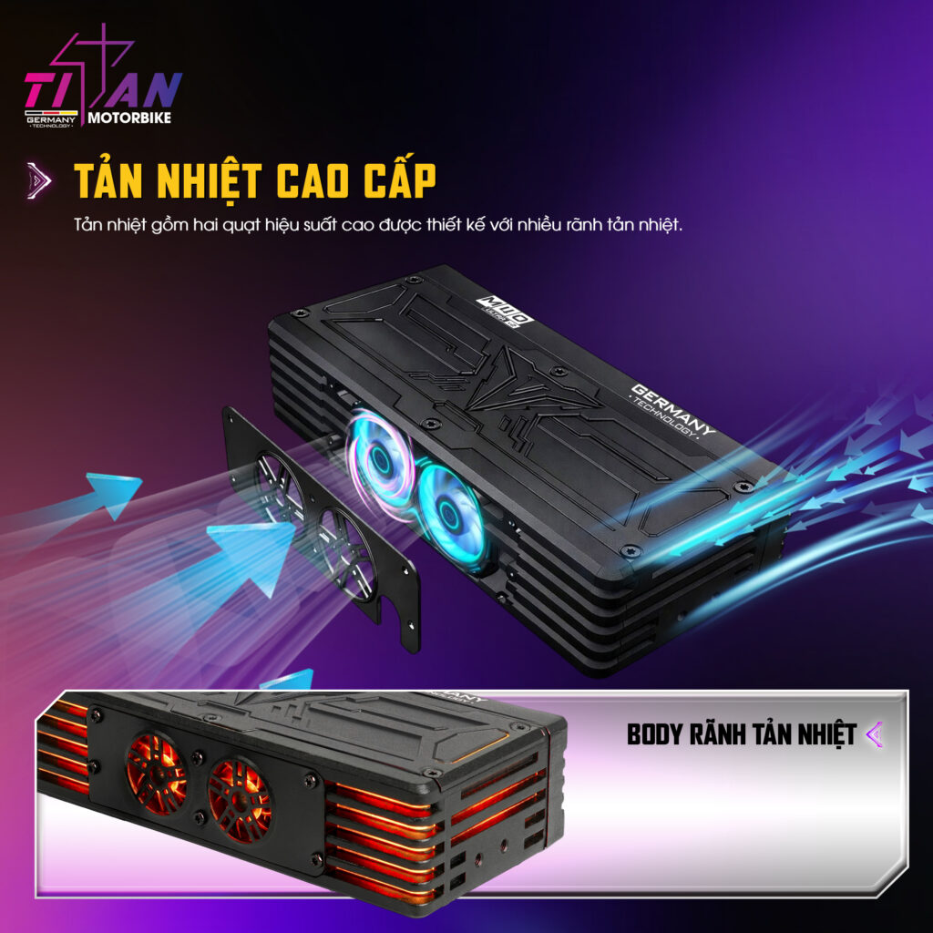 ĐÈN TRỢ SÁNG TITAN M40 ULTRA V2 21 MT29 trợ sáng M40 Ultra V2 15