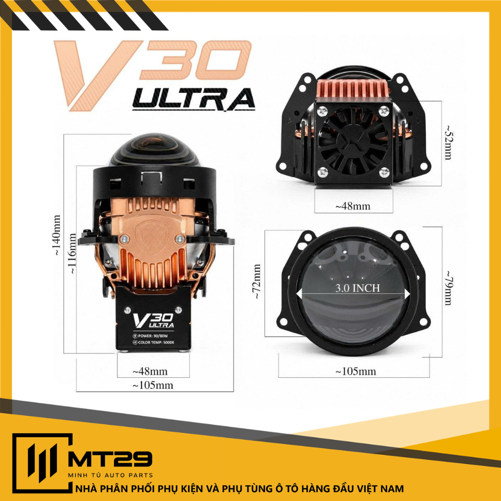 Bi LED X-Light V30 Ultra 2026 13 5 Body bi LED V30 Ultra 2026